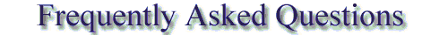 Frequently Asked Questions