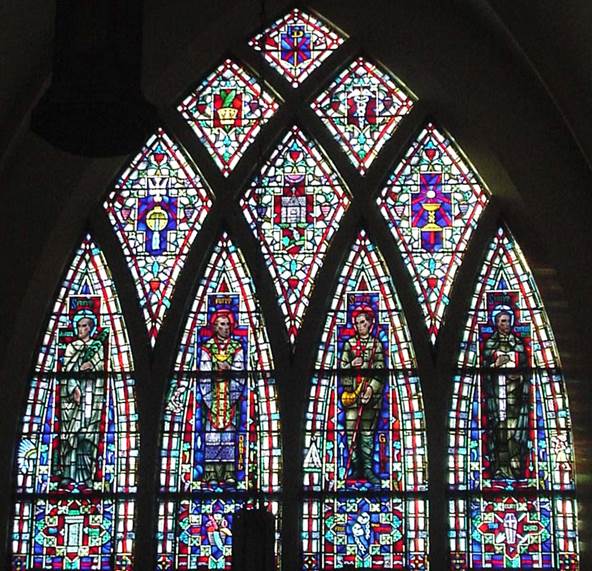 North American Martyrs Window