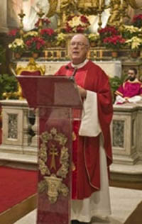 Fr. Frank Case, S.J., Secretary of the Society:  Photo by Don Doll, S.J.