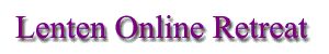 Praying Lent Home Page