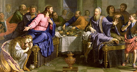 Woman at Simon's Banquet