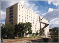Swanson Hall, from the front of St. John's